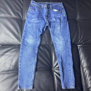 Levi Strauss Co. 512 Men's Straight‎ Leg Jeans Blue Denim 5-Pocket Design 31x32